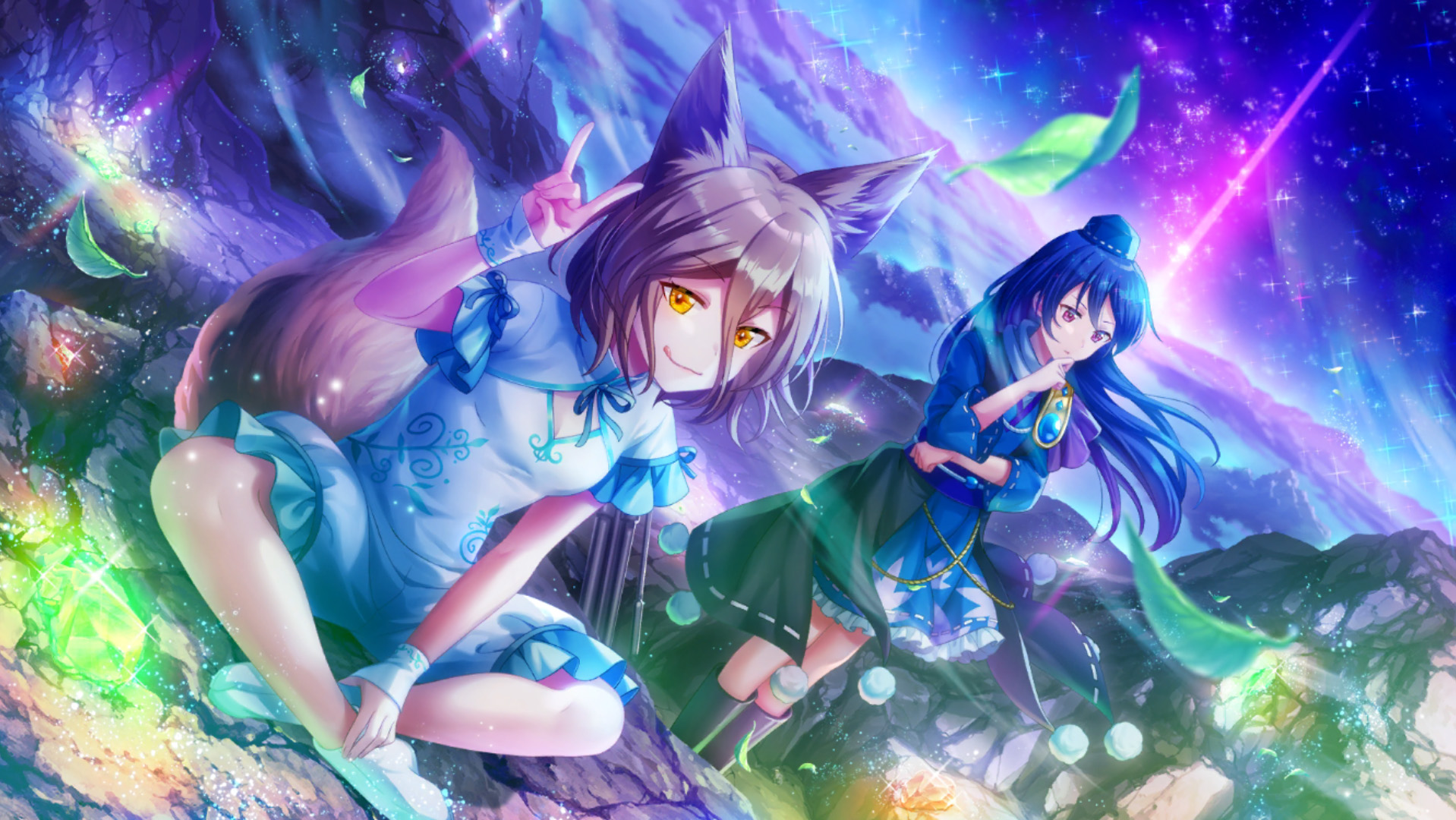 星影に嗤う_狐狸妖怪に囁く白狐_.jpg 星影に嗤う_狐狸妖怪に囁く白狐_.jpg